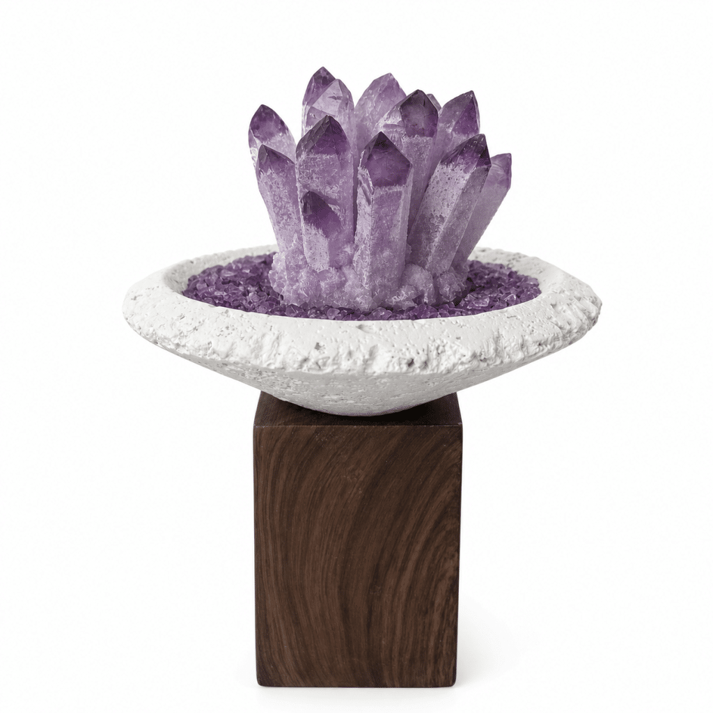 Amethyst Ray Purple Crystal Cluster