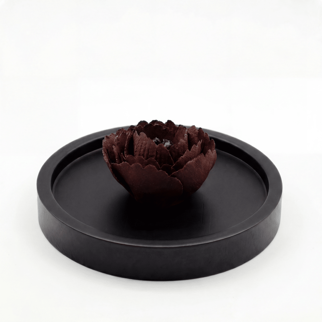 Hand-Sculpted Incense Plate-Earth Brown