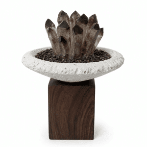 Bastion Cradle Smoky Quartz Cluster
