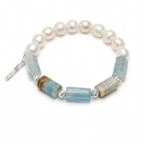Azure Vision Pearl Bracelet