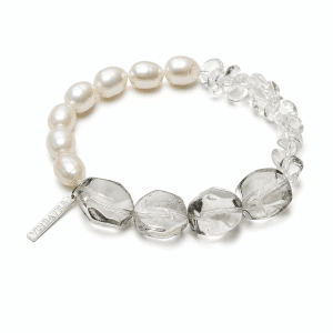 Verdant Embrace Pearl Bracelet