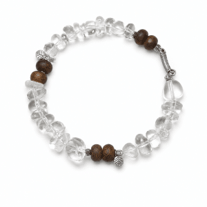Quiet Grove Clear Quartz Bracelet