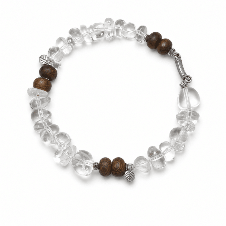 Quiet Grove Clear Quartz Bracelet