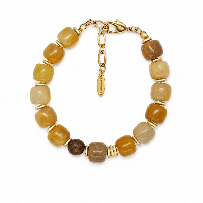 Golden Root Jade Bracelet