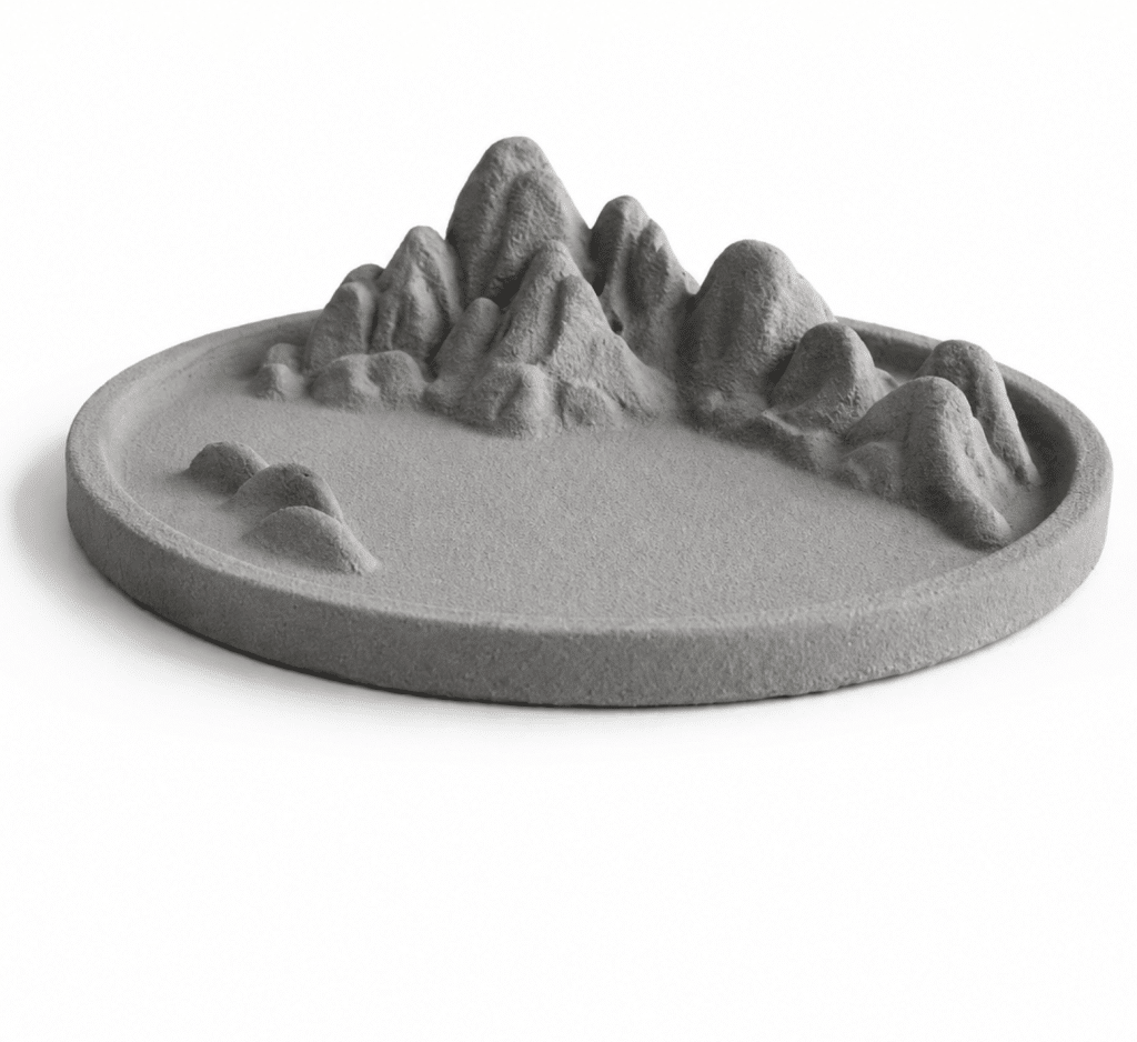 Mountain Relief Incense Plate
