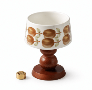 Berry Pedestal Incense Holder