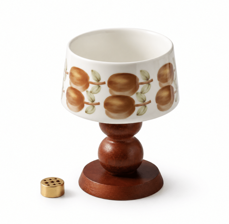 Berry Pedestal Incense Holder